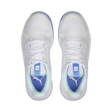Puma Indoor Shoes Accelerate Pro II white/light blue Women